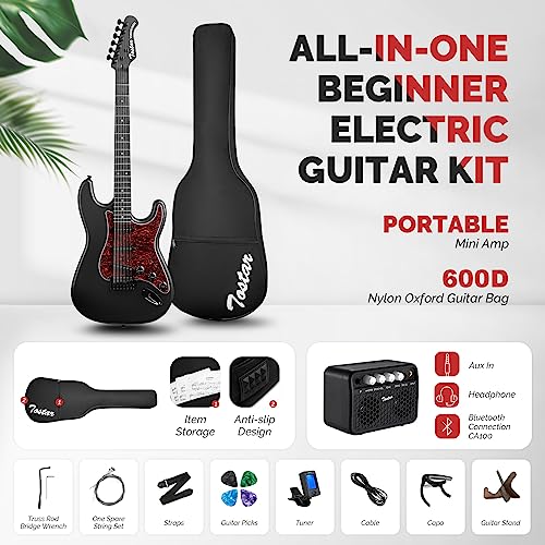 Electric Guitar Kit with Amp, Tuner, and Accessories