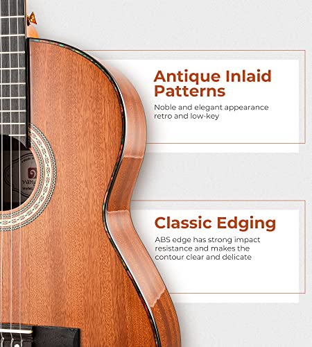 VIP Bundle: Full Size Classical Guitar for Adults