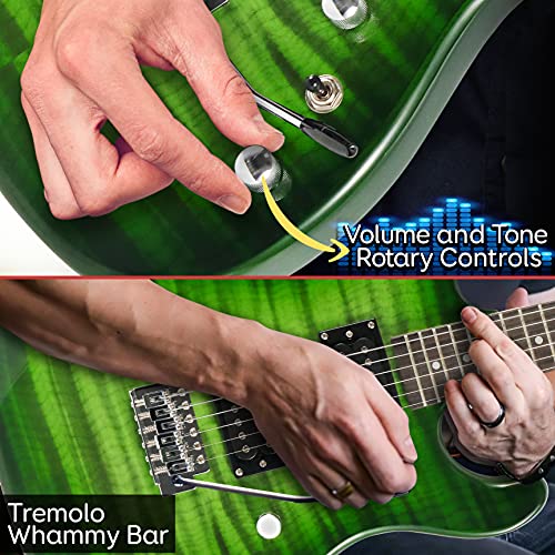 VIP Guitar and Amp Bundle Package - Green