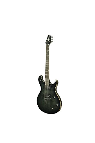 Ivy VIP Solid-Body Electric Guitar, Trans Black