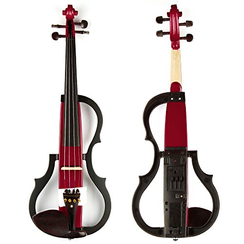 Electric Violin in Three Colors for Music Enthusiasts