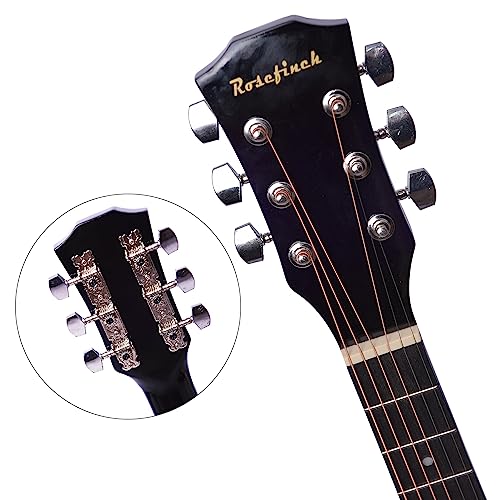 Purple Rosefinch Acoustic Guitar Bundle for Beginners