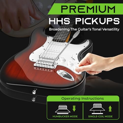 VIP Bundle: GearIT Electric Guitar Kit - Premium Mahogany