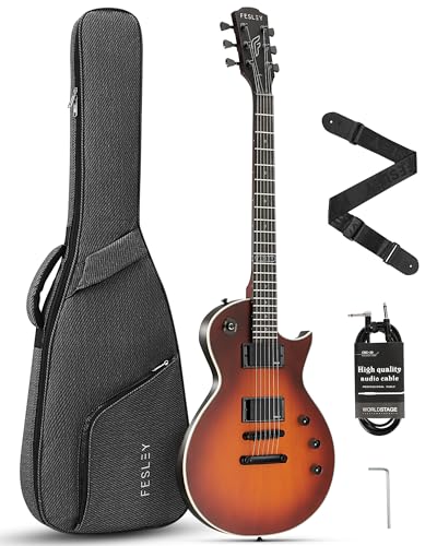 VIP Electric Guitar Kit for Beginners, Humbucker Pickups, Sunburst