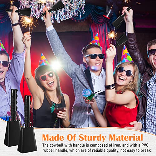 Pelopy 12 Pcs Large Cow Bell w/ Handle