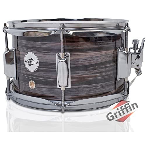 GRIFFIN Popcorn Snare Drum | 10" x 6" Shell