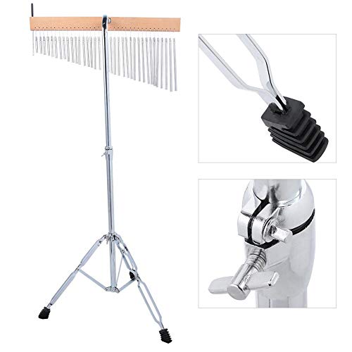 Aluminum 36-Tone Wind Chime with Wood Base