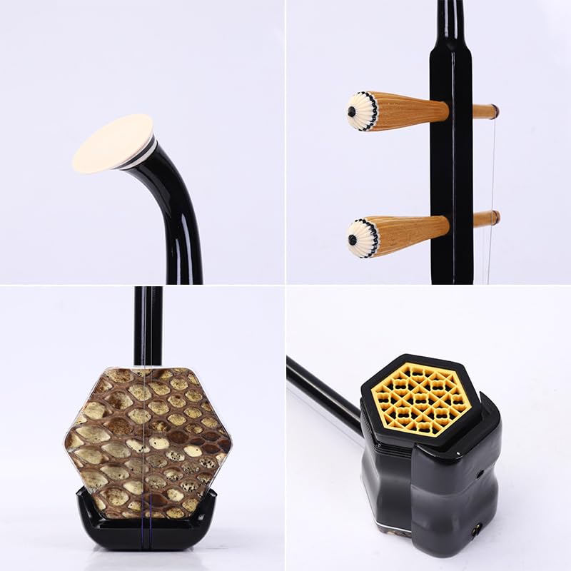 Authentic 2 Strings Erhu Violin for Beginners, 32in