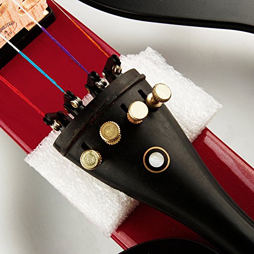 Electric Violin in Three Colors for Music Enthusiasts