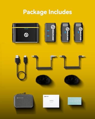 Hollyland Lark M1 Wireless Lavalier Microphone for VIP