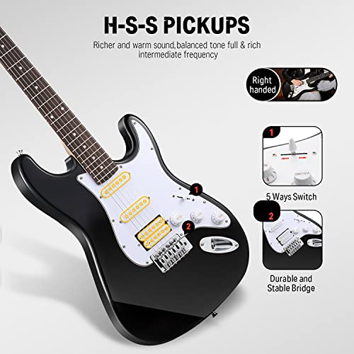 VIP Electric Guitar Beginner Kit with Everything Included