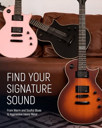 VIP Electric Guitar Kit for Beginners, Humbucker Pickups, Sunburst