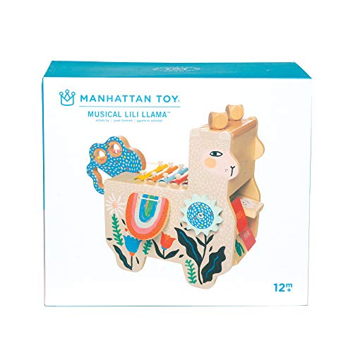 Manhattan Toy Musical Llama Wooden Instrument for VIPs