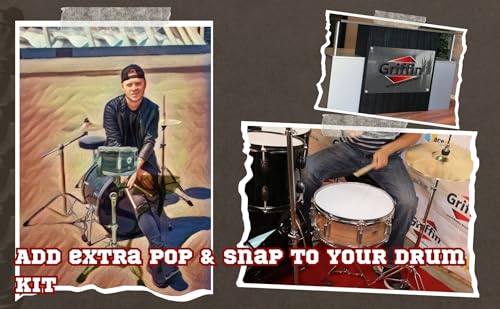 GRIFFIN Popcorn Snare Drum | 10" x 6" Shell