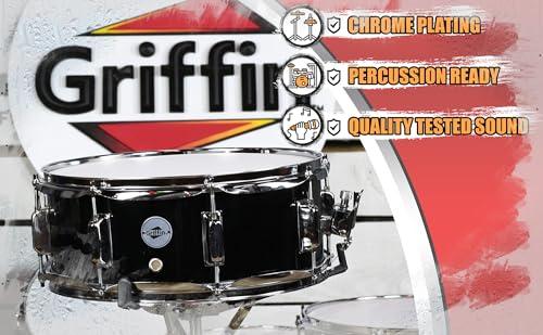 GRIFFIN Snare Drum Set | Poplar Wood Shell