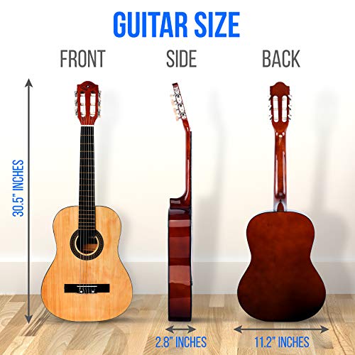 30" Classical Acoustic Guitar Kit- Handcrafted Wood