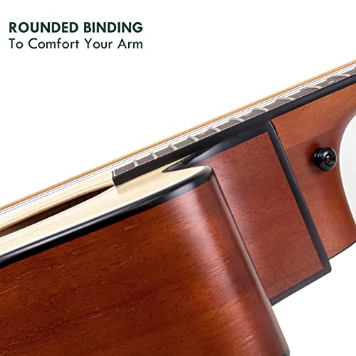 AKLOT 4/4 Acoustic Guitar Bundle for VIP Shoppers