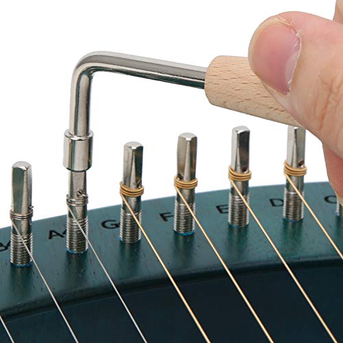 19‑String Lyre Harp with Mahogany Body - VIP Gift