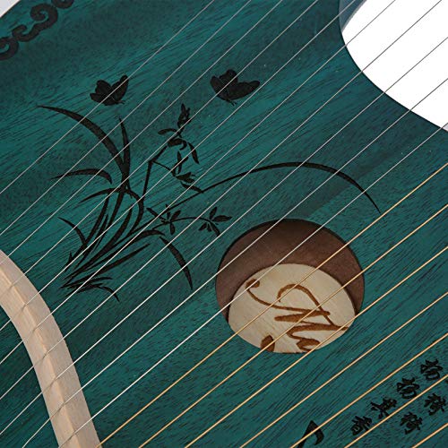 19‑String Lyre Harp with Mahogany Body - VIP Gift