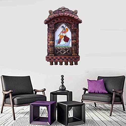 Rajasthan Round Jarokha: Lady Playing Musical Instrument VIP