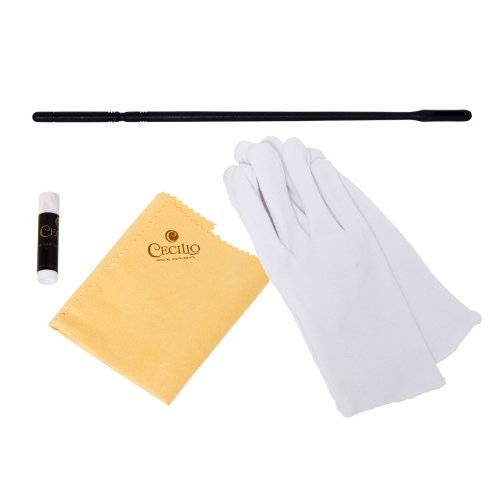 Mendini by Cecilio Silver Plated Open Hole C Flute