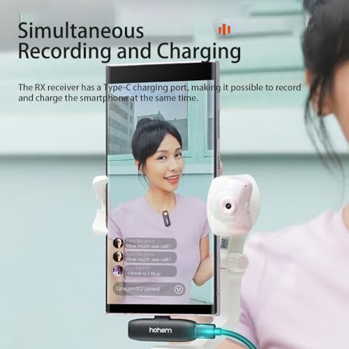 hohem VIP Wireless Lavalier Microphone for Android Camera