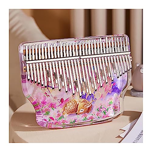 34-note Acrylic Kalimba Painted VIP Thumb Piano
