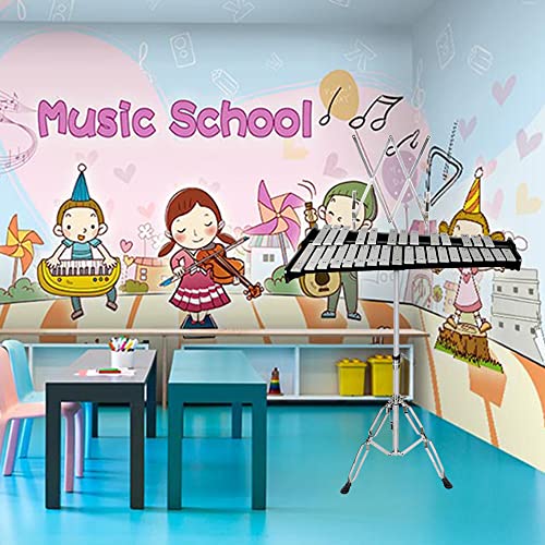 ENNBOM 32 Note Black Glockenspiel Xylophone Set