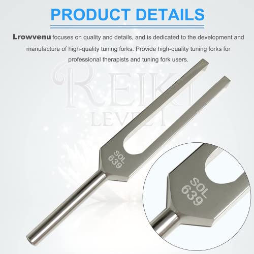 VIP Healing Tuning Fork Set with Silicone Mallet