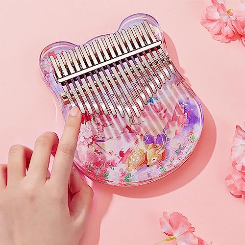 34-note Acrylic Kalimba Painted VIP Thumb Piano