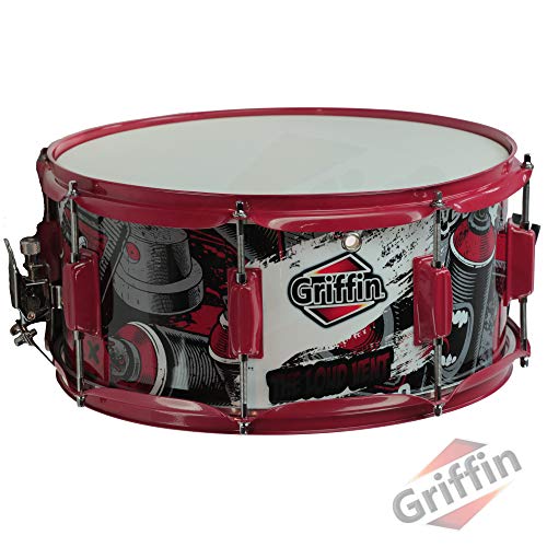 Limited Edition Birch Wood Snare Drum with Custom Wrap