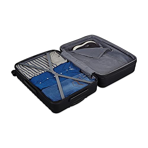 3-Piece VIP Hardside Spinner Luggage Set - Black