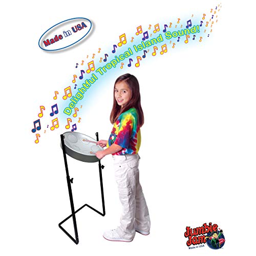Panyard Jumbie Jam Steel Drum (W1158) - Silver VIP