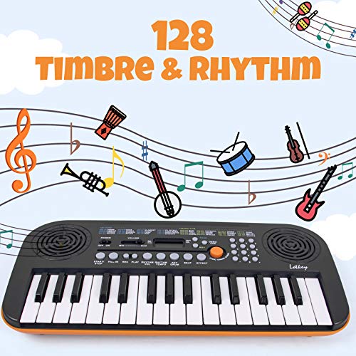 Kmise 32-Key Mini Portable Digital Piano for Beginners