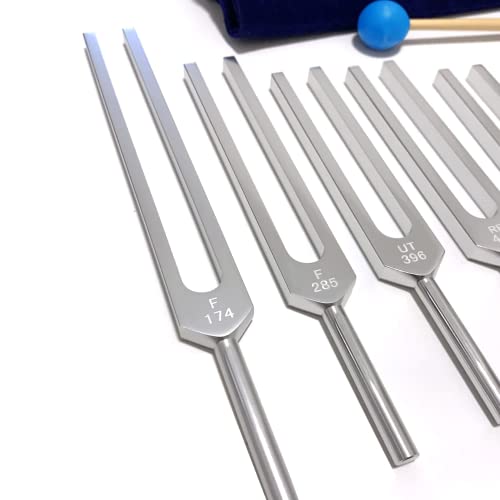VIP Healing Tuning Fork Set with Silicone Mallet