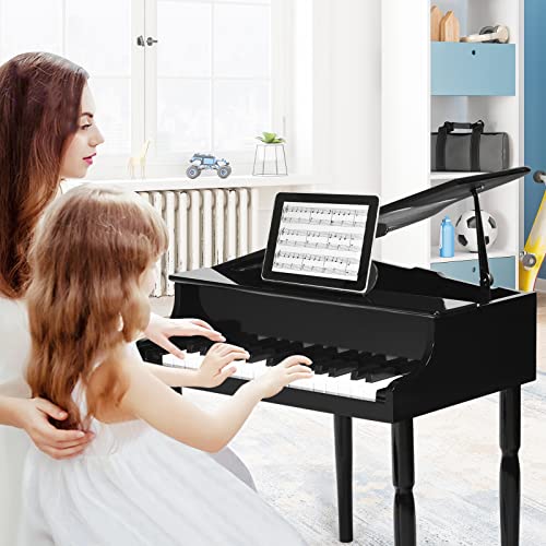 Goplus Mini Kids Piano Set with Bench & Accessories