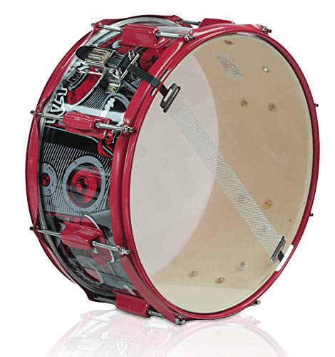 Limited Edition Birch Wood Snare Drum with Custom Wrap