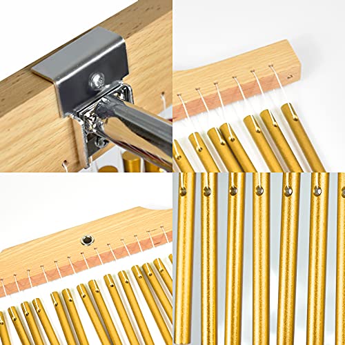 ENNBOM 36 Note Bar Chimes with Adjustable Stand