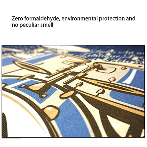 VIP Soundproof Drum Rug for Jazz Drum Kit