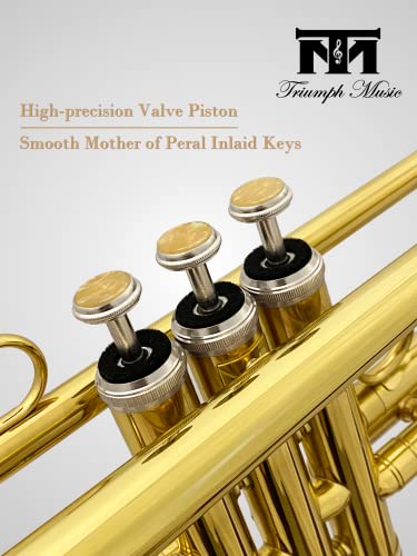 Triumph Bb Trumpet Set for Students with Accessories