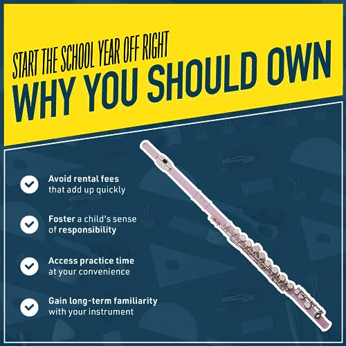 Mendini By Cecilio Flutes - Beginner C Flute