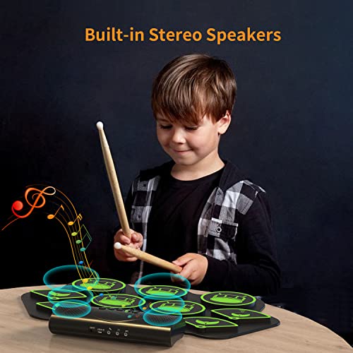 Bluetooth Electric Drum Set for VIP Beginners