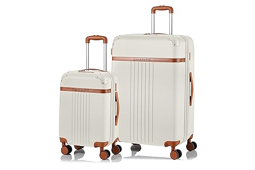 Vintage Collection 2-Piece Spinner Luggage Set - Ivory