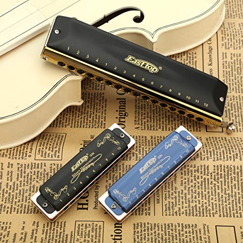 Chromatic Harmonica C, 16 Hole 64 Tone - VIP Shopping