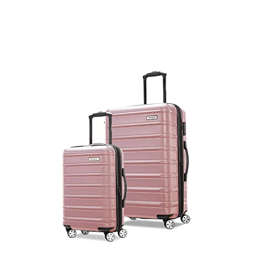 Samsonite Omni 2 Dual-Spinner Set in Rose Gold