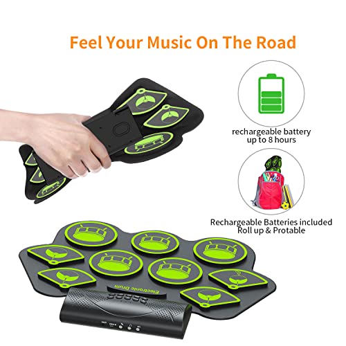 Bluetooth Electric Drum Set for VIP Beginners