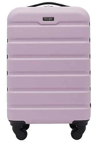 Wrangler Lilac 20-Inch VIP Carry-On Spinner Luggage