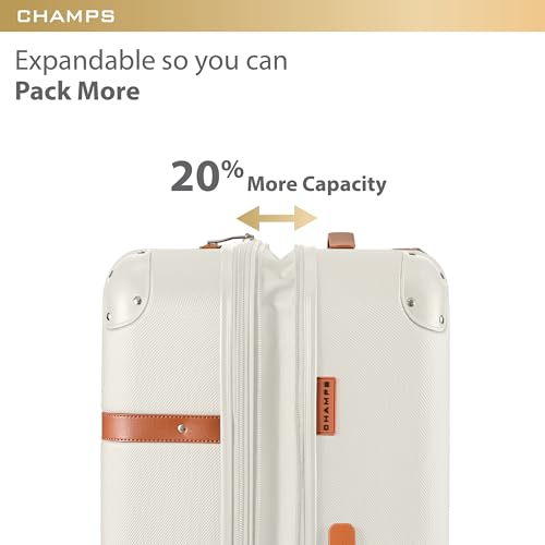 Vintage Collection 2-Piece Spinner Luggage Set - Ivory