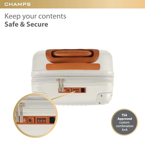 Vintage Collection 2-Piece Spinner Luggage Set - Ivory