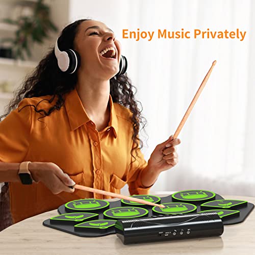 Bluetooth Electric Drum Set for VIP Beginners